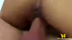 Vietnamese Girl Takes Big Cock In Sexy Anal Assfucking