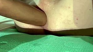 Oh Wow, It's The 4th Time Fisting His Ass Today In Amateur Anal Action!