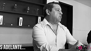 I feel so drawn to this cute brunette Latina teen in lingerie during her casting interview