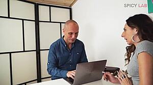 i crave fucking lusty gemma bones the blonde escort in office with missionary cowgirl anal and ass destruction