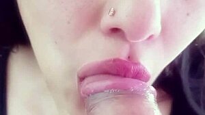How Delicious Is This Homemade Blowjob from Horny Latina with Great Deep Throat?
