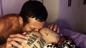 gostosa rabuda with big ass gets cum in pussy