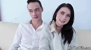 Hot Cuckold Wife Nicole Black Gets All Holes Fucked by Black Cock While Husband Watches