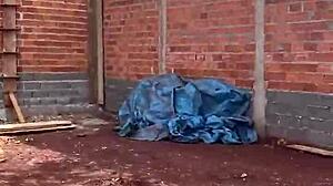 I feel so excited with this cute brazilian brunette giving interracial anal in public outdoor lingerie