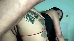 I casually watched as Japa Rodrigues sat down and I almost came. Then I licked her ass in that intense interracial anal session.