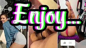 Dominant Brunette Latina Guides Handjob While Humiliating Miserable Submissive In Femdom Session