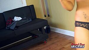 BRUNETTE EXOTIC HOTTIE SKYLAR GETS PUSSY FINGERED AND FUCKED DEEP!