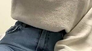 I feel so aroused getting quick orgasm in doctors office with public outdoor patient vibe