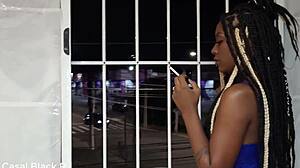 Casal Transando Gostoso Na Janela Do Apartamento Com Monster Cock Anal Blowjob