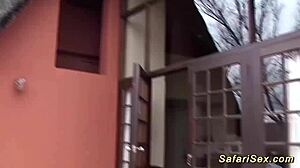 How Does This Big Tit African Milf Handle Rough Outdoor Interracial Fucking by Huge Cock Tourist?