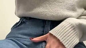 I feel so aroused getting quick orgasm in doctors office with public outdoor patient vibe