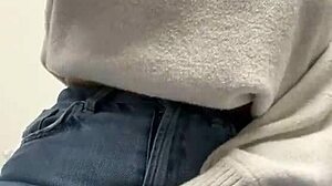 I feel so aroused getting quick orgasm in doctors office with public outdoor patient vibe