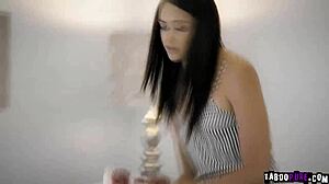 Donny Sins And Zac Wild Pound Avi Loves Hairy Pussy And Take Her Virginity In Threesome