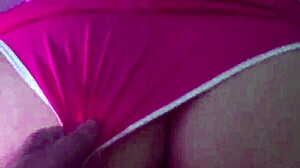 Upskirt fucking with multiple cumshots on big ass