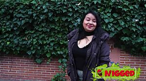 Curvy Colombian Babe Maria Sandoval Meets Big Black Dick in First Time Interracial Casting