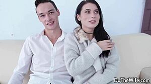 Hot Cuckold Wife Nicole Black Gets All Holes Fucked by Black Cock While Husband Watches