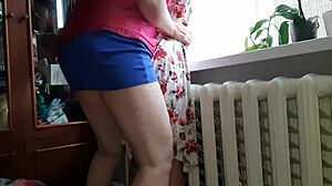 I Fuck My Stepdaughter In Dress And Miniskirt With Strapon For Passionate Homemade Orgasm When Husband Works