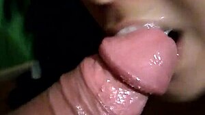 Oh Wow, Chilena Gets a Massive Facial and Swallows All the Semen!