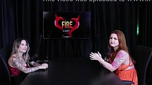 Ruiva safada flashes huge tits after sharing exhibitionist past, no menage yet, joined casa das pimentinhas for carnival samba in unusual spot - isadora closel!