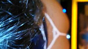 Check out this student earning the top grade with her delicious ass in amateur latina oral action!