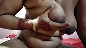 why does this desi hot bhabhi cry after homemade fucking with her friend?