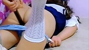 my professor offered me 500 to clean his apartment after school but he had dirty plans instead - sleazy teacher exploits innocent mexican schoolgirl's trust until she moans in ecstasy