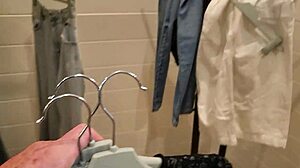 hey, this kiwi piss drinking milf slut gets used as toilet at mall while trying clothes 😈