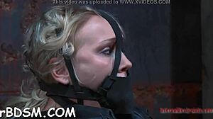 Clamped Up Hotty Gets Her Fuck Holes Tortured in Wild BDSM Action!