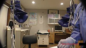 I love how Jewel handles that close-up anal fingering as the nurse in gloves.