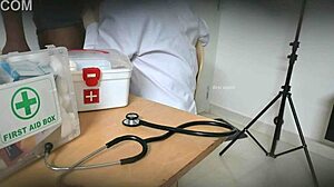 hey doctor, wanna sneak in a quick blowjob right here in the clinic?