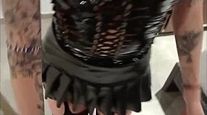 Skinny Tattoed Latina Whore Danniagrr Submits to Master with Facefucking Spitting Slapping Rough Fucking Facial and Swallowing!