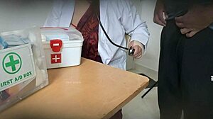 hey doctor, wanna sneak in a quick blowjob right here in the clinic?