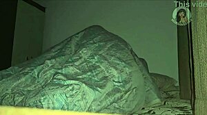 Wife's home alone and scared, so she calls a friend over 😱