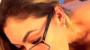 Are you ready to watch me drive this guy wild with desire before swallowing his cock whole?