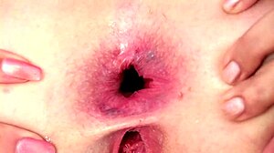 Blonde Beauties Licking Toying and Gaping Their Assholes in Close Up Lesbian Action