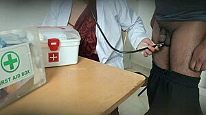 hey doctor, wanna sneak in a quick blowjob right here in the clinic?