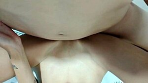 why don't you fuck this shy petite girl hard in her room with some spitting?