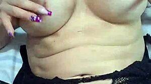 Colombian milf TAKES huge cock in her pussy and mouth while moaning in pleasure on all fours.