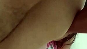 Aurora rides Hunter666's cock wildly?