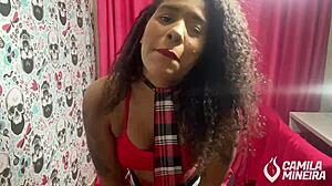 novinha's tight pussy swelled up from cumming so hard and so much