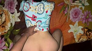 Big ass wife's sister bent over in doggystyle with husband