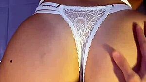 She wanted to fuck me doggy with your finger in my ass during passionate roommate sex