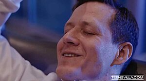 Build Her Up! Seth Gamble Pounds Alexis Tae And Molly Little In Taboo Teen Fun!