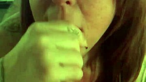 i love sucking and deepthroating your cock in nylon pov as your wife.