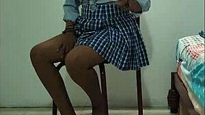 Sexy Latina Werita Smashes Wet Pussy With Huge Dildo Solo