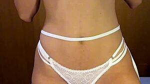 She wanted to fuck me doggy with your finger in my ass during passionate roommate sex