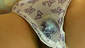 hey stranger, wanna cum inside my panties right here in this public beach toilet fantasy?