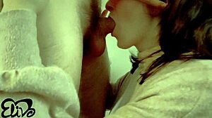 Mouth Closed And Mouth Full! Bimbo Elivalove Swallows Cum With Cute Chubby Charm!