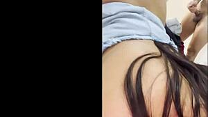 Oh man, this shy latina with big ass and puffy pussy nails her first casting blowjob