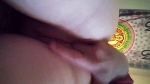 i'm sliding his fingers in my virgin pussy so hard making me squirm doggy style watching my ass bounce